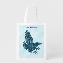 Dancing Blue Raven