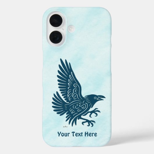 Dancing Blue Raven Case-Mate iPhone Case (Achterkant)