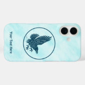 Dancing Blue Raven Case-Mate iPhone Case (Achterkant (horizontaal))