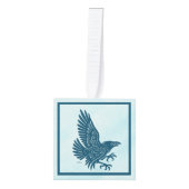 Dancing Blue Raven Decoratie (Voorkant)