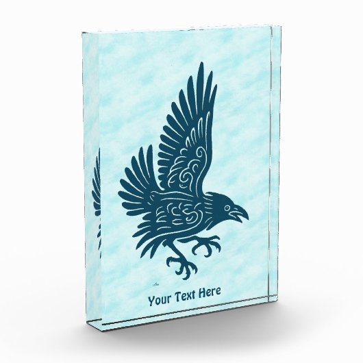 Dancing Blue Raven Fotoblokken (Links)