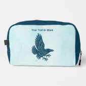 Dancing Blue Raven Toilettasje (Voorkant)