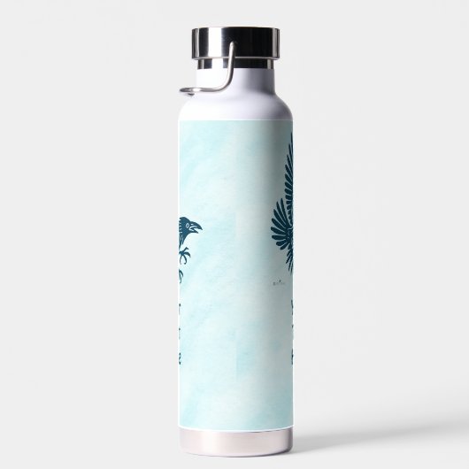 Dancing Blue Raven Waterfles (Rechts)