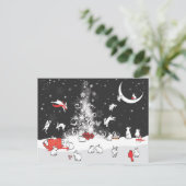 DANCING BRIEFKAART (Staand voorkant)