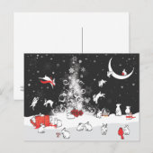 DANCING BRIEFKAART (Voorkant / Achterkant)