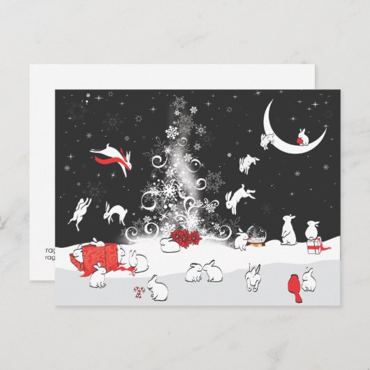 DANCING BRIEFKAART (Voorkant / Achterkant)