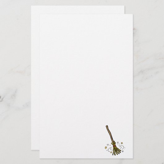 Dancing Broom Briefpapier (Voorkant / Achterkant)