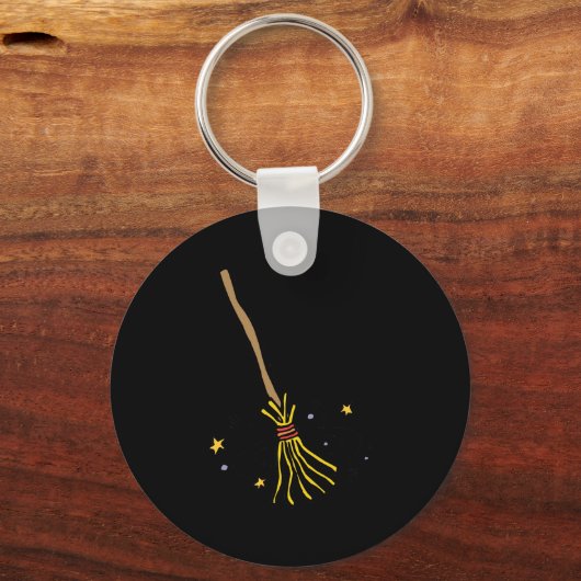 Dancing Broom Sleutelhanger (Voorkant)