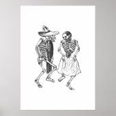 Dancing Calaveras Posada Poster (Voorkant)