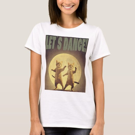 dancing cats-2 t-shirt (Voorkant)