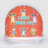 Dancing Cats and Kinder beroemd gemaakt door Natas Sneeuwbol (Achterkant)