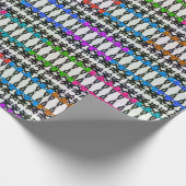 Dancing Cats Wrapping Paper Cadeaupapier (Hoek)