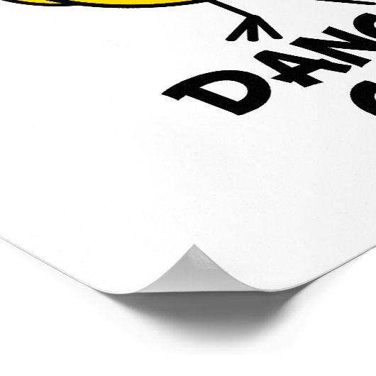 Dancing Chick Poster (Hoek)