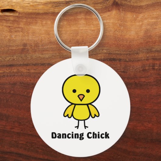 Dancing Chick Sleutelhanger (Voorkant)