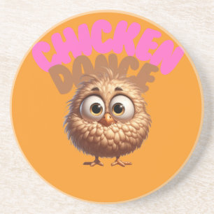 Dancing Chicken Sandstone Onderzetter