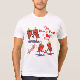 Dancing Chili Peppers Hot Tonight T-shirt