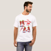 Dancing Chili Peppers Hot Tonight T-shirt (Voorkant volledig)