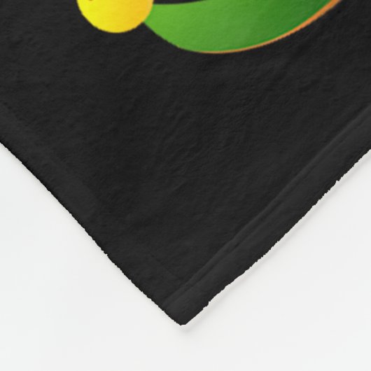 Dancing Christmas Elf Matching Pajama X-mas Party  Fleece Deken (Hoek)