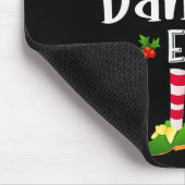 Dancing Christmas Elf Matching Pajama X-mas Party Muismat (Hoek)