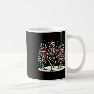 Dancing Christmas Skeletons - Halloween Co Koffiemok