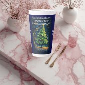 Dancing Christmas Tree Musical Notes Christmas Fun Latte Mok