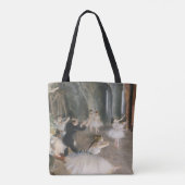 Dancing Class beroemd gemaakt door Edgar Degas Tote Bag (Achterkant)
