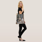 Dancing Class beroemd gemaakt door Edgar Degas Tote Bag (Op model)