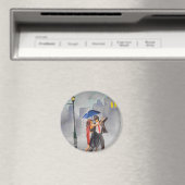 DANCING COUPLE UMBRELLA MAGNEET (Insitu (Vaatwasser))