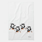 Dancing Cows Kitchen Towel Theedoek (Verticaal)
