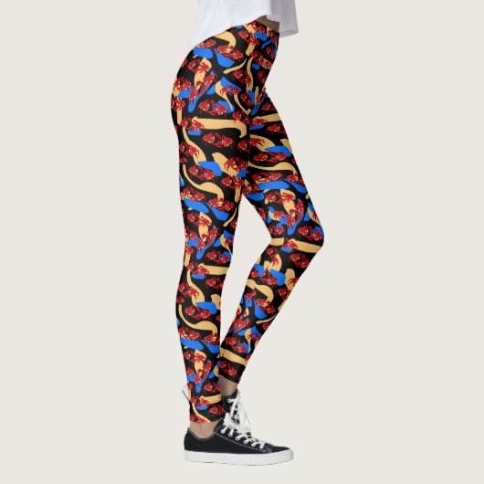 Dancing Crabs Leggings (Rechts)