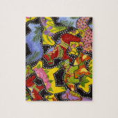 Dancing Dala Horses Puzzle Legpuzzel (Verticaal)