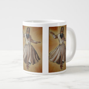 Dancing Dervish Ottoman Dynasty Art Grote Koffiekop