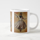 Dancing Dervish Ottoman Dynasty Art Grote Koffiekop (Rechts)
