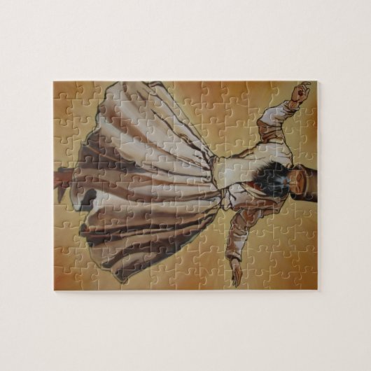 Dancing Dervish Ottoman Dynasty Art Legpuzzel (Horizontaal)