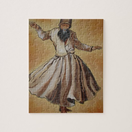 Dancing Dervish Ottoman Dynasty Art Legpuzzel (Verticaal)
