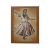 Dancing Dervish Ottoman Dynasty Art Notitieblok (Linkerzijde)