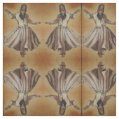 Dancing Dervish Ottoman Dynasty Art Stof (Swatch)
