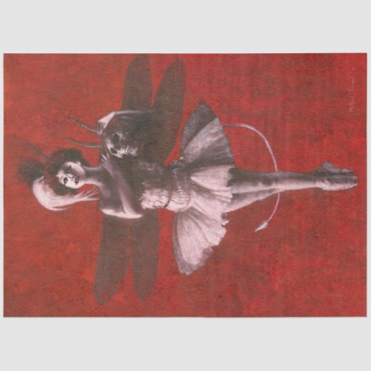 Dancing Devilish Pixie Tissue Paper Tissuepapier (Voorkant)