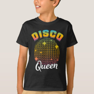 Dancing Disco Queen 70s 80s 90s Music T-shirt