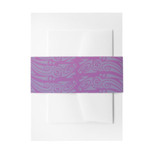 DANCING DOLPHINS Bat Mitzvah Invitation Wrap Band Uitnodigingen Wikkel