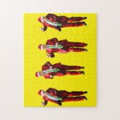 Dancing Donald Trump Christmas Jigsaw Puzzle Legpuzzel (Verticaal)