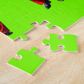 Dancing Donald Trump Christmas MAGA Legpuzzel (Zijkant)