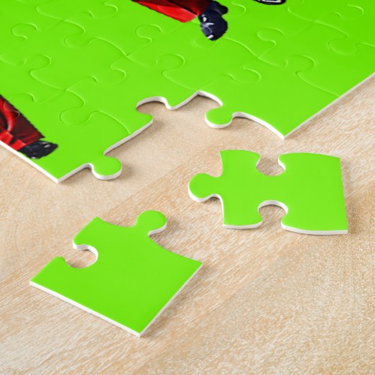 Dancing Donald Trump Christmas MAGA Legpuzzel (Zijkant)