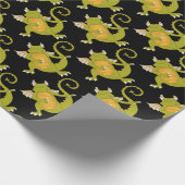 Dancing Dragon Cadeaupapier (Hoek)