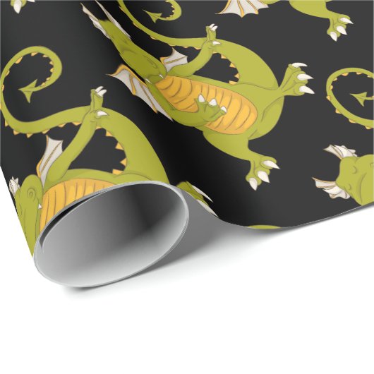 Dancing Dragon Cadeaupapier (Rol Hoek)