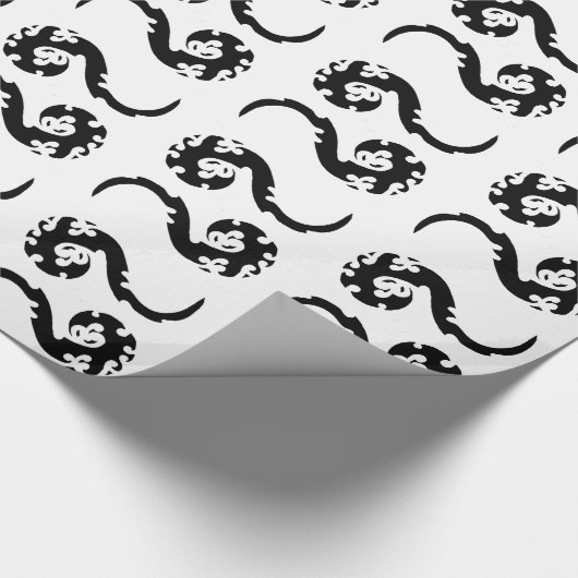 Dancing Dragon Cadeaupapier (Hoek)