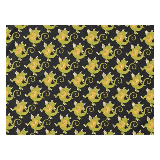 Dancing Dragon Tafelkleed (Voorkant (Horizontaal))