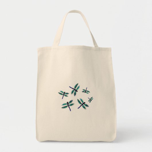 Dancing Dragonfly Bag Art Tote Bag (Voorkant)
