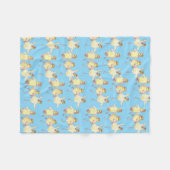 Dancing Ducks Fleece Deken (Voorkant (Horizontaal))