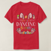 Dancing Easter Matching Family Party Bunny Face Co T-shirt (Design voorkant)